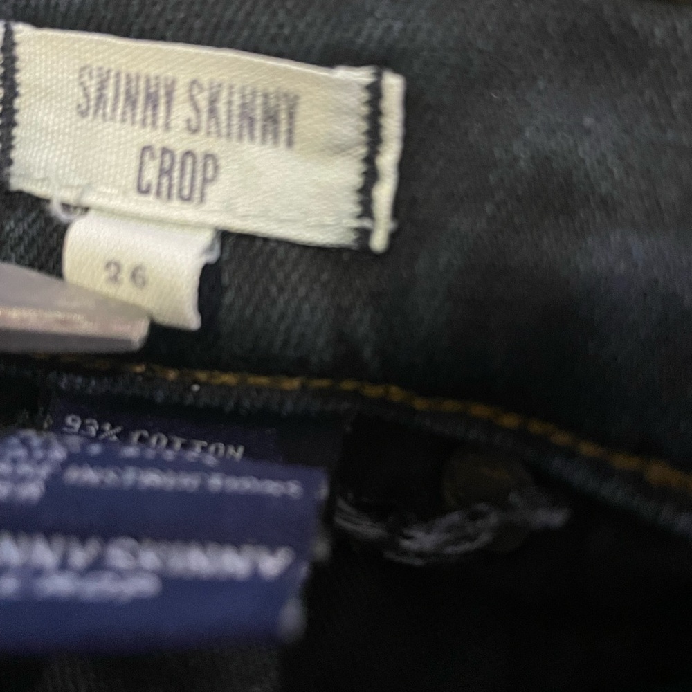 Madewell Dark wash Skinny Skinny Crop Size 26 Jeans - Picture 13 of 14